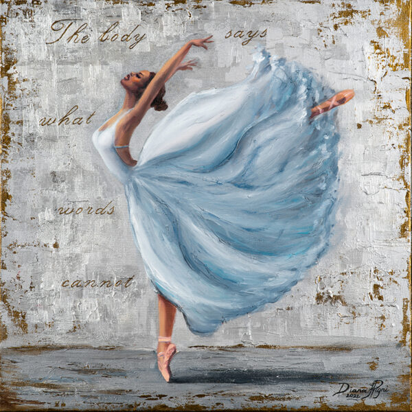 Made to Order Ballerina African American Dancer Painting