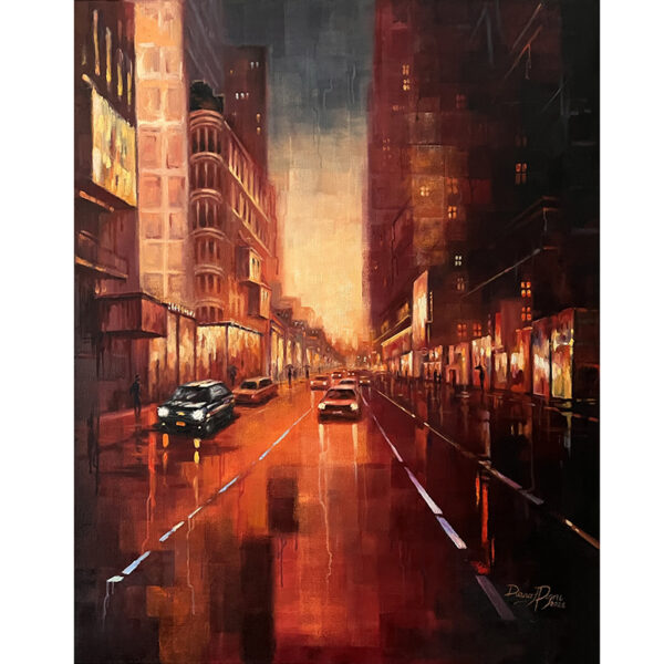 New York Painting - Cityscape Original Art