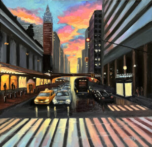 New York Manhattan Painting