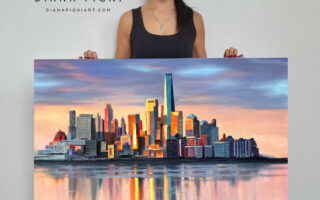 New York Large Oil Painting