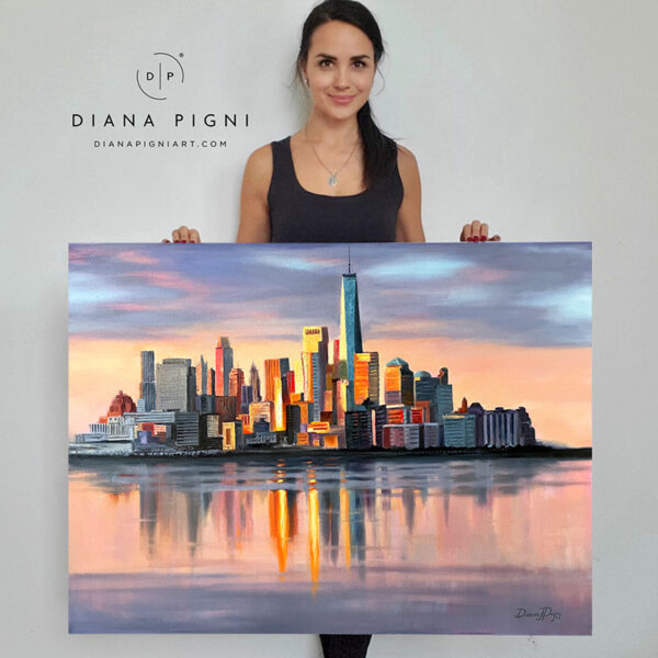 New York Large Painting