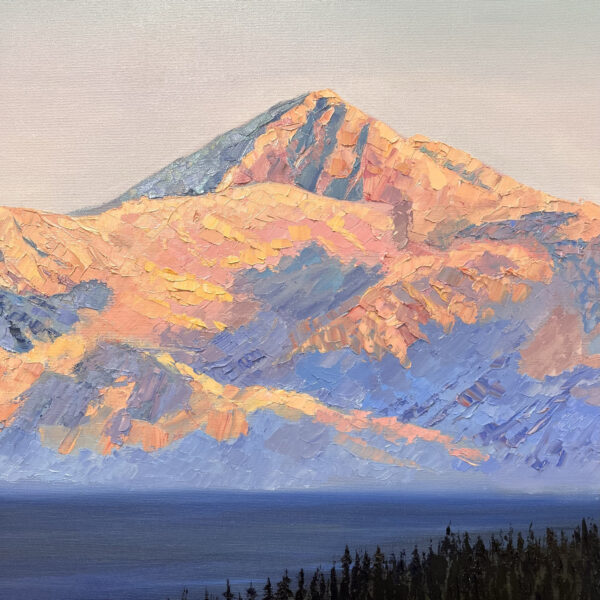 Denali Mountain Original Painting