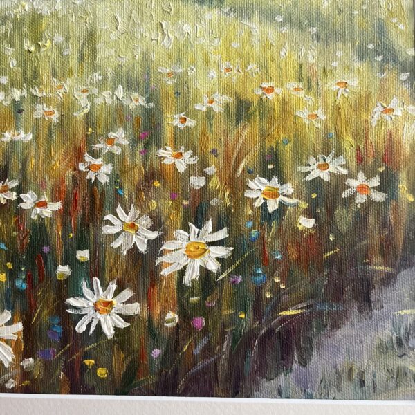 Texas Daisy Field Painting