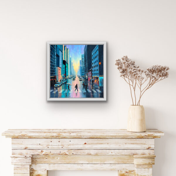 New York Cityscape Painting