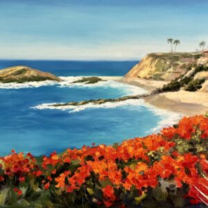 Laguna Beach Seascape Custom Painting