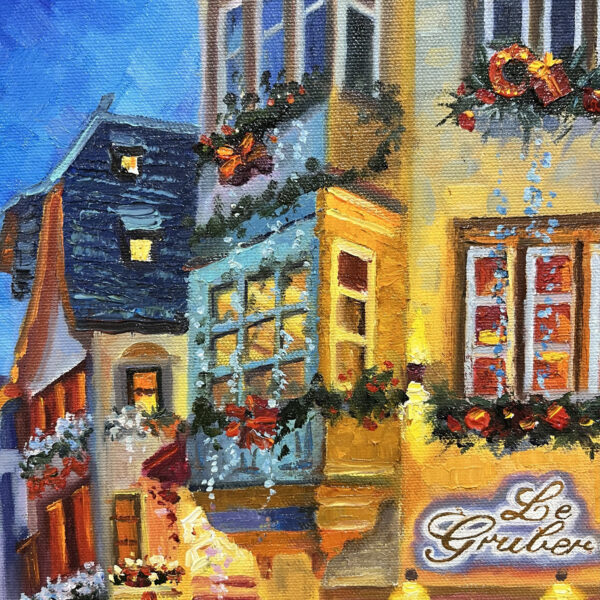 Strasbourg France Cityscape Painting