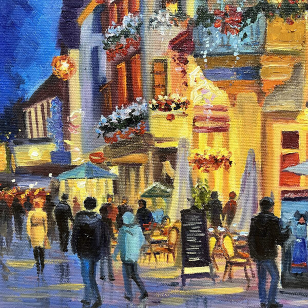 Strasbourg France Cityscape Painting