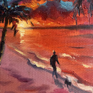 Hawaii Framed Oil Painting