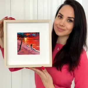 Hawaii Framed Oil Painting