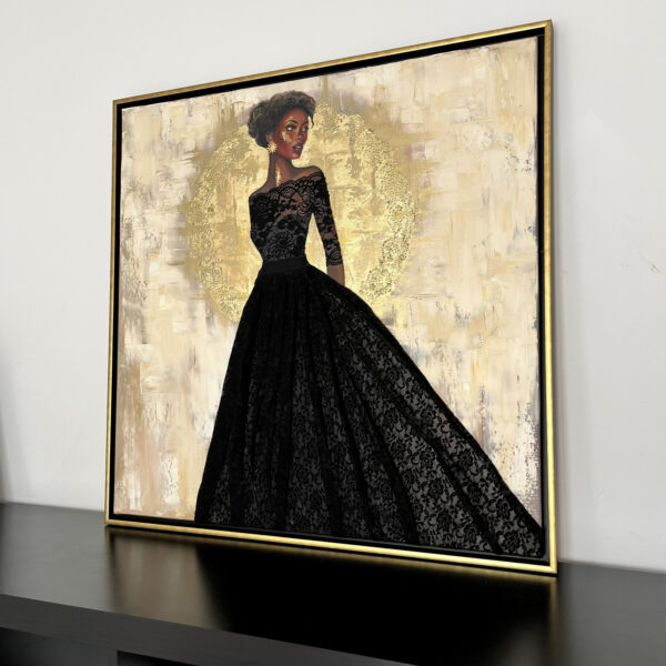 African Queen African American Woman Painting