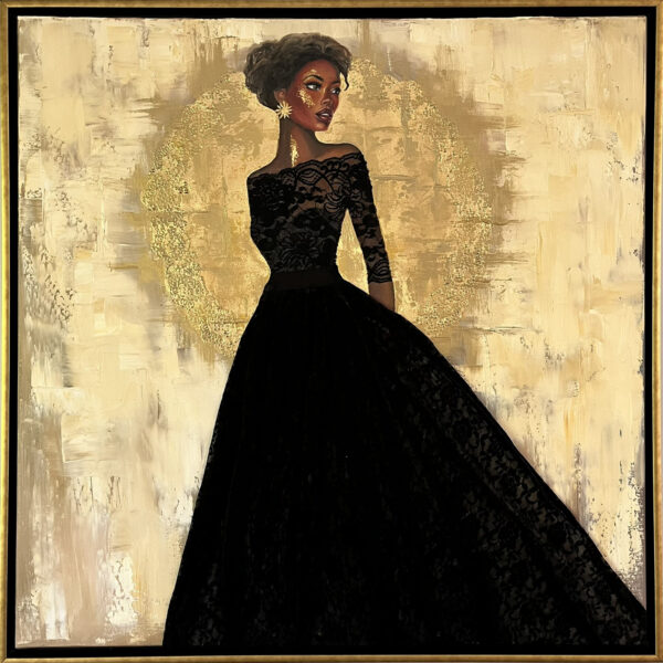 African Queen African American Woman Painting