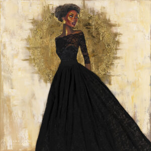 African American Queen Art Painting
