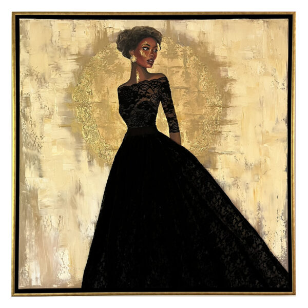 African Queen African American Woman Painting