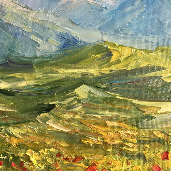 Tuscany Italy Impasto Oil Painting