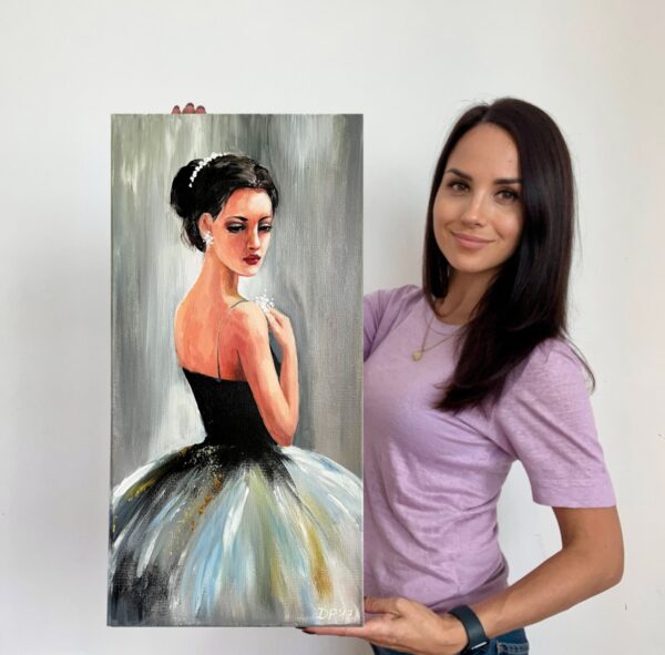 Ballerina Dancer Original Painting