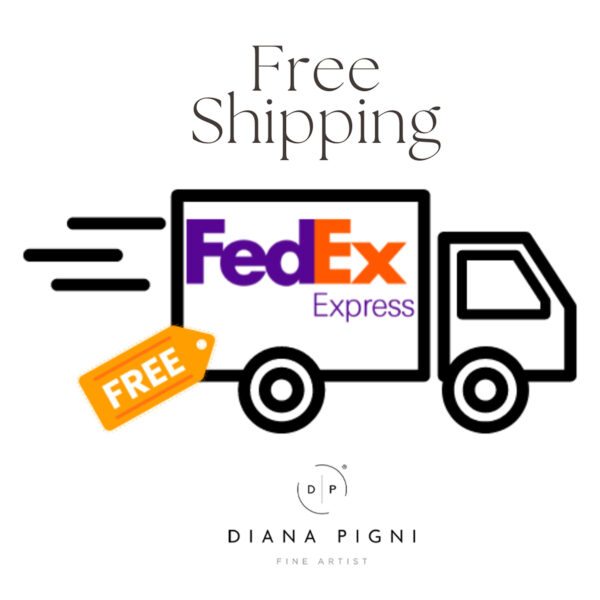 Free Express Shipping for Diana Pigni Art Oil Paintings