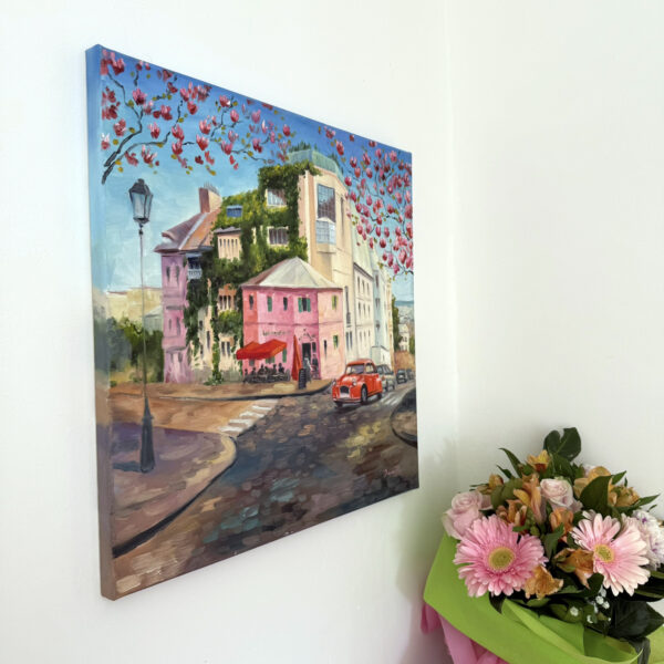 Paris Montmartre Oil Painting