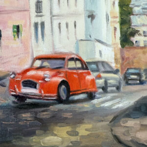 Paris Montmartre Oil Painting