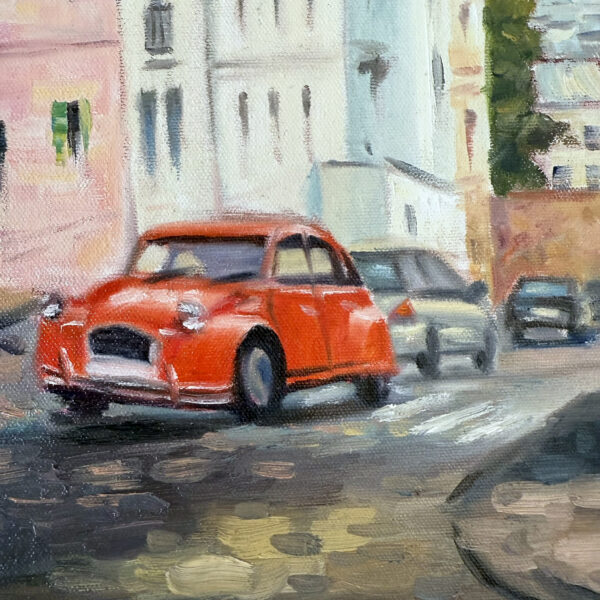 Paris Montmartre Oil Painting