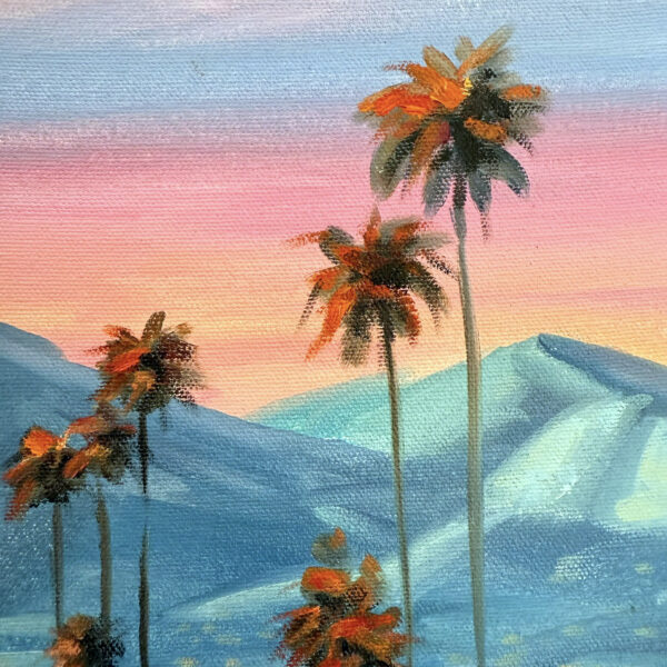 Los Angeles Oil Painting