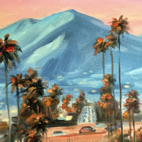 Los Angeles Oil Painting