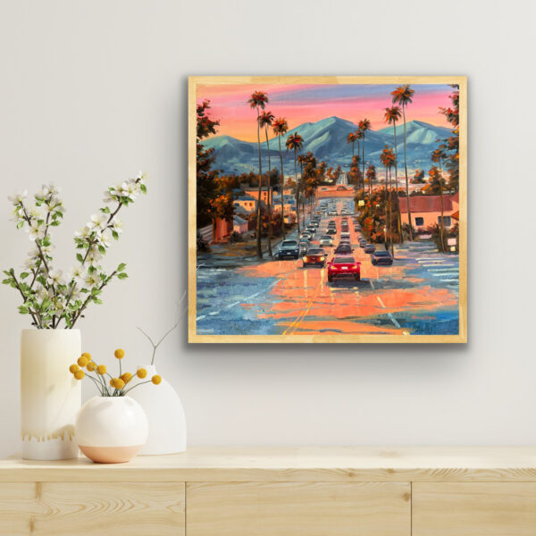 Los Angeles Oil Painting