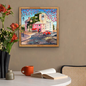 Paris Montmartre Oil Painting