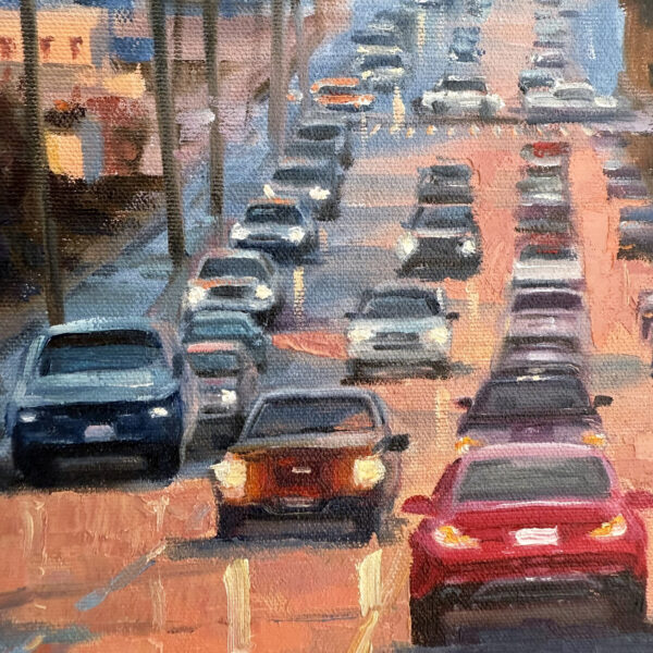 Los Angeles Oil Painting