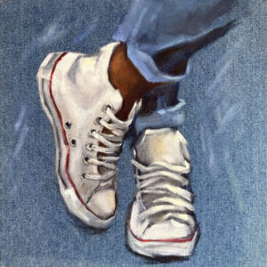 Converse Fashion Shoes Painting