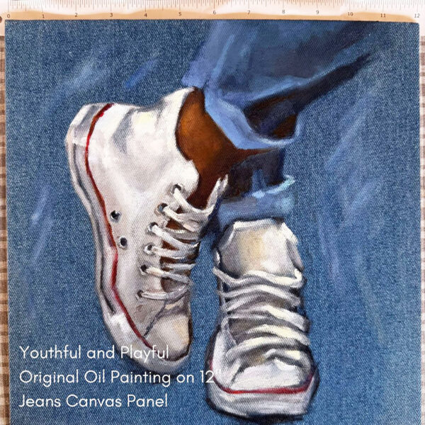 Converse Fashion Shoes Painting