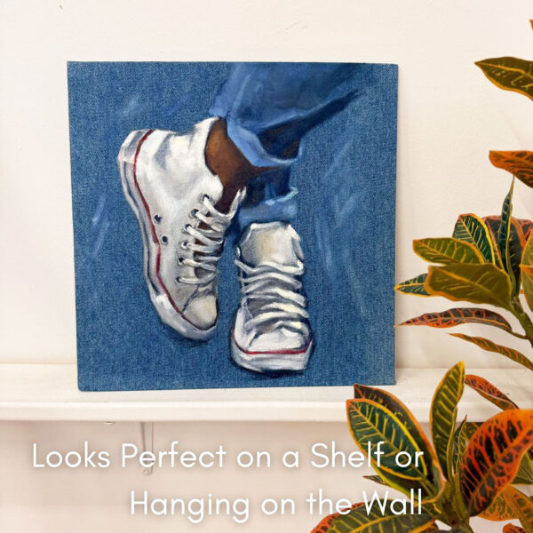 Converse Fashion Shoes Painting