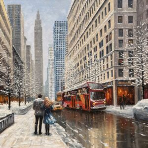 Custom New York City Painting