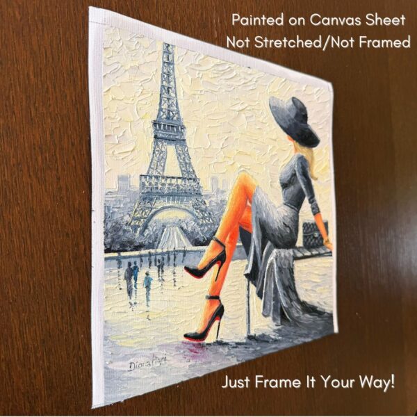 Paris Eiffel Tower Painting