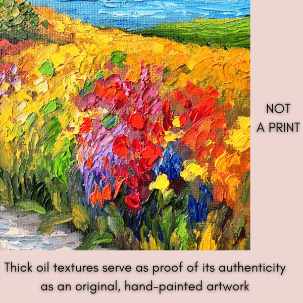 Ireland Impasto Oil Painting