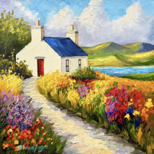 Ireland Impasto Oil Painting