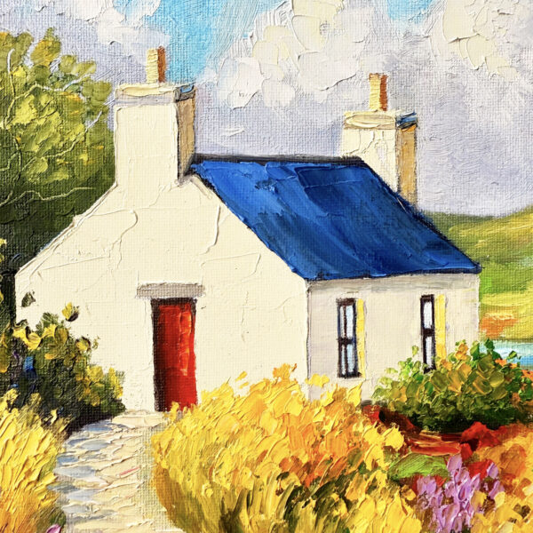 Ireland Impasto Oil Painting