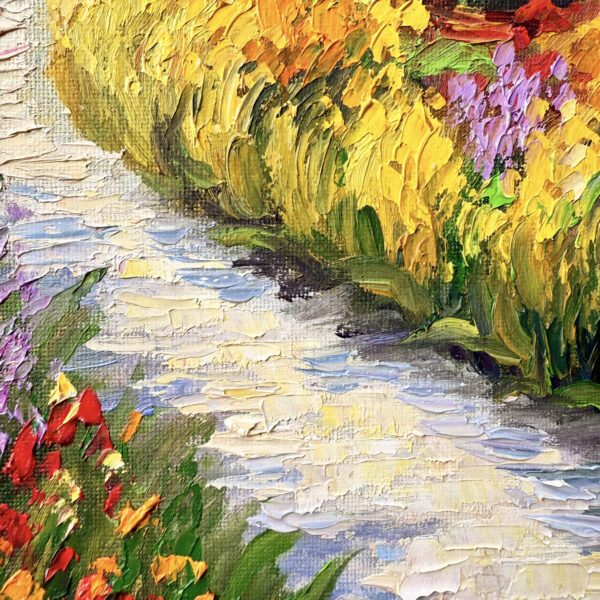 Ireland Impasto Oil Painting