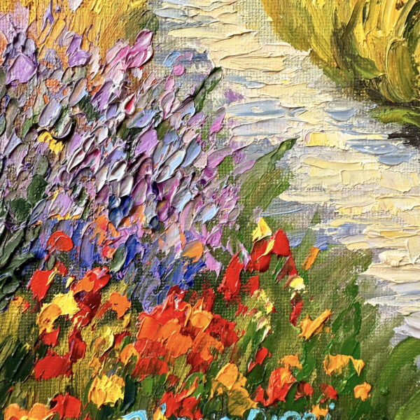 Ireland Impasto Oil Painting