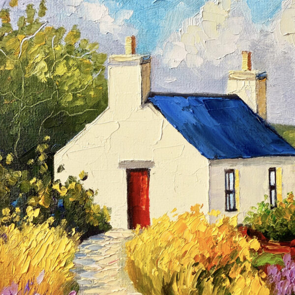 Ireland Impasto Oil Painting