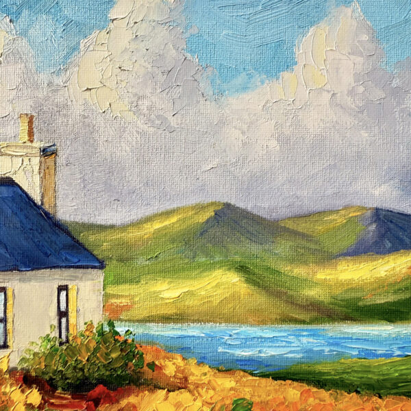 Ireland Impasto Oil Painting