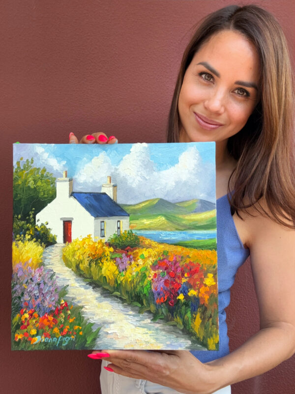 Ireland Impasto Oil Painting
