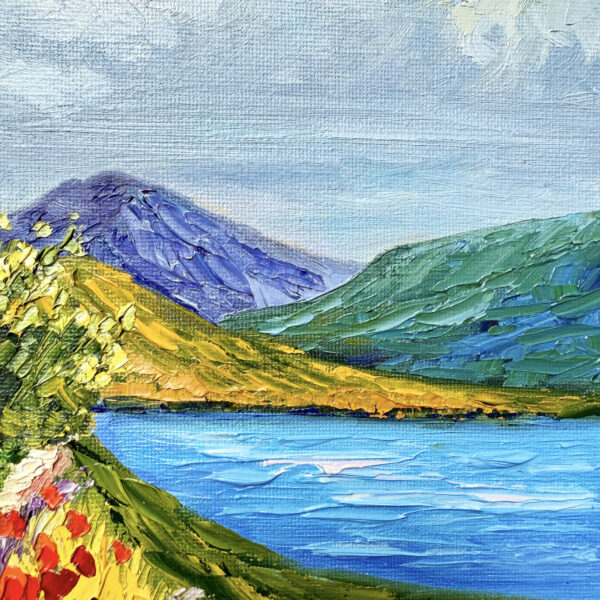 Ireland Cottage Oil Painting