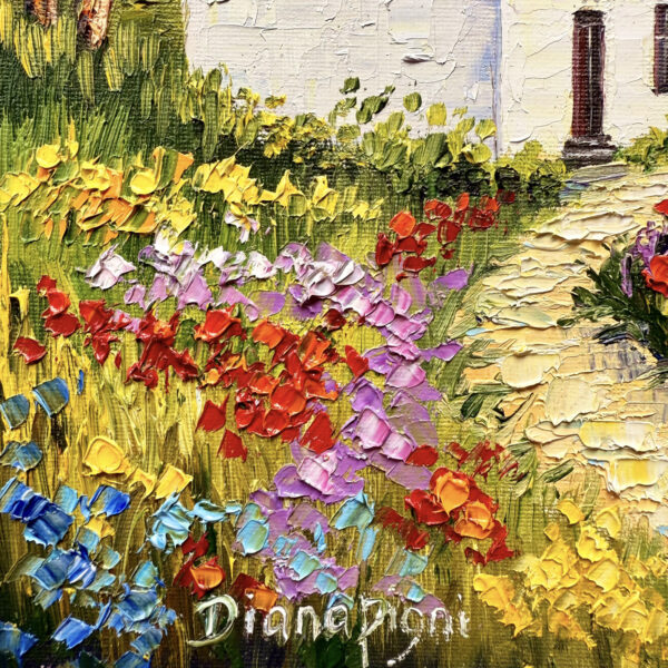 Ireland Cottage Oil Painting