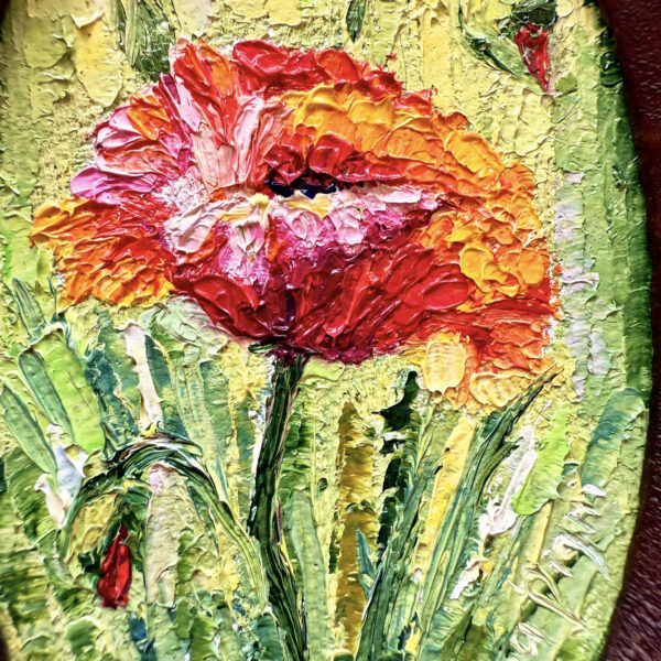 California Poppy Painting