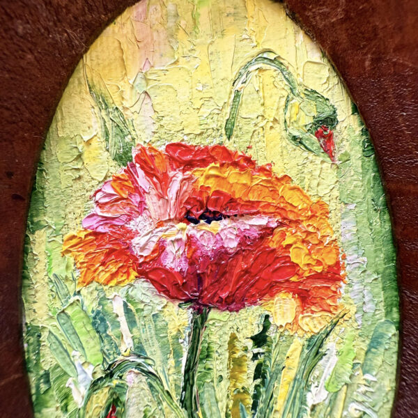 California Poppy Painting
