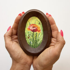 California Poppy Painting
