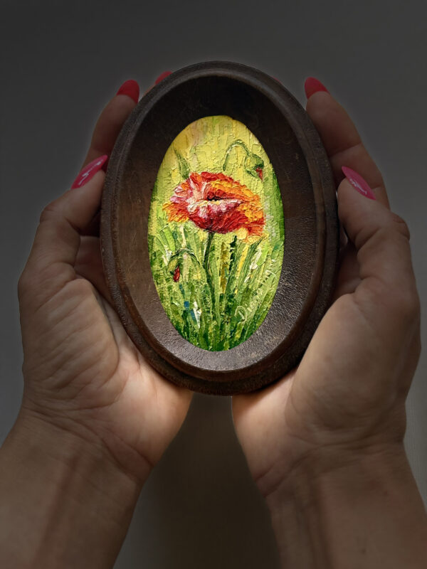 California Poppy Painting