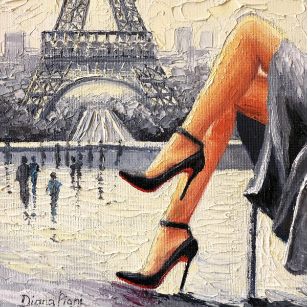 Paris Eiffel Tower Painting