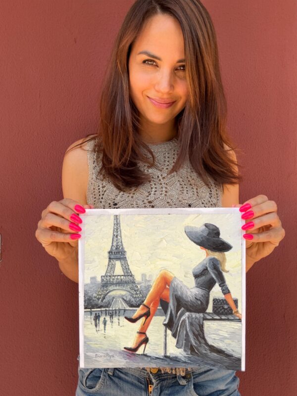 Paris Eiffel Tower Painting