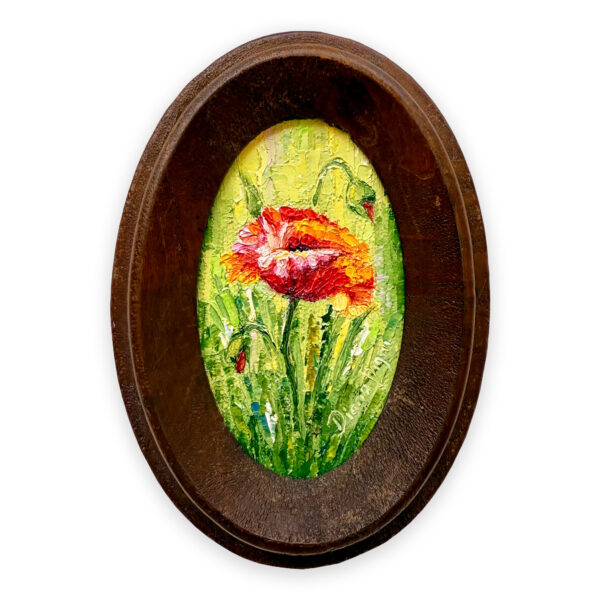 California Poppy Painting